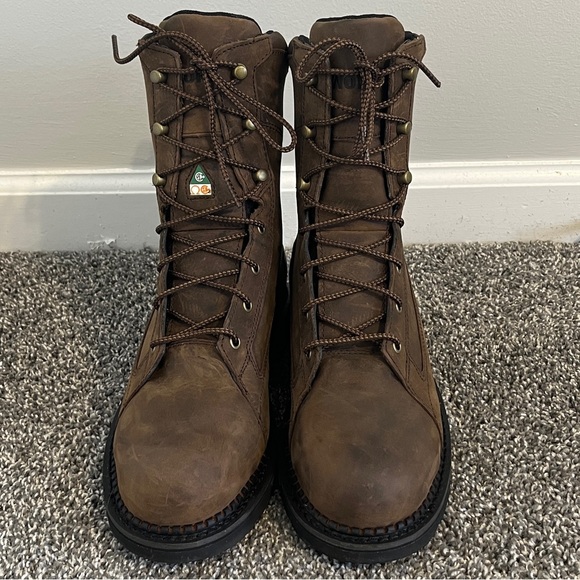 Worx by Red Wing Steel Toe Work Boots Men’s Size 8.5 - Picture 2 of 12